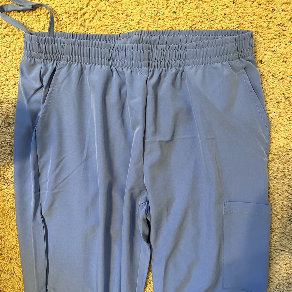 New blue scrub bottoms